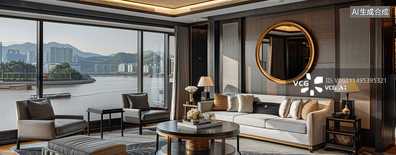 【AI数字艺术】室内设计样板房家居设计图片素材