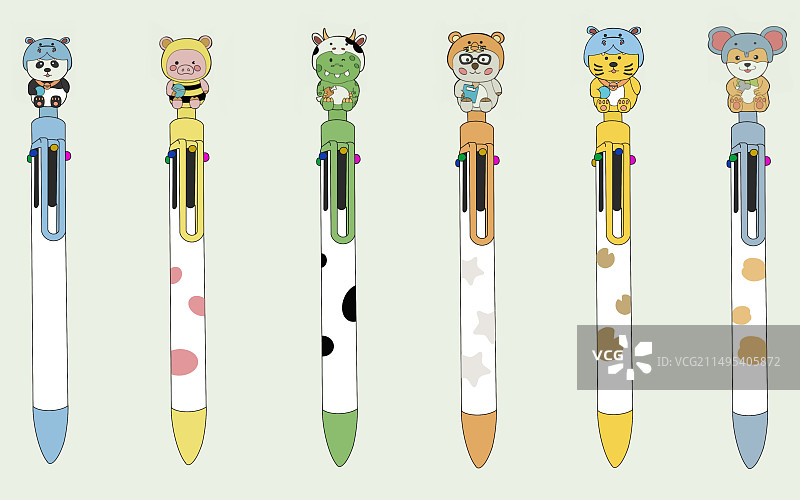 文具插画图片素材
