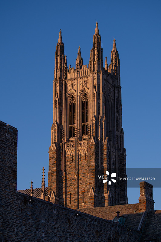 杜克大学教堂图片素材