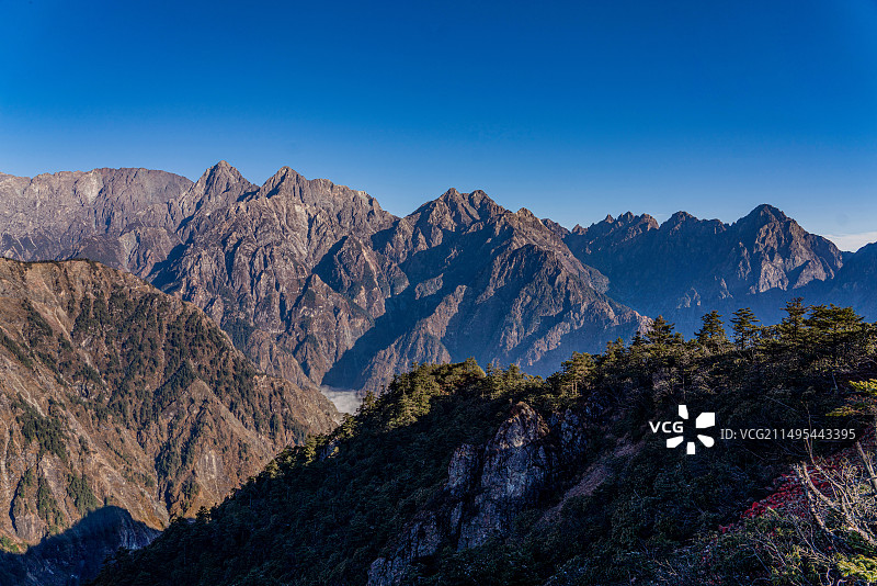 彭州九峰山图片素材