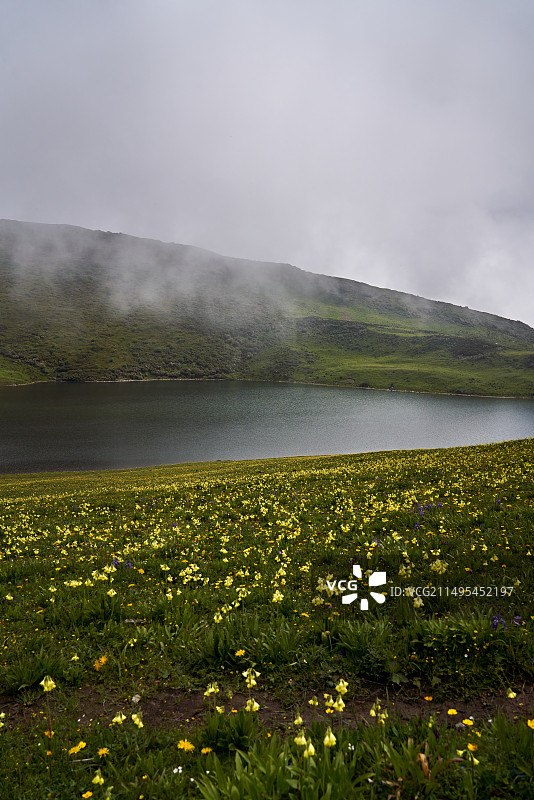茂县九顶山黑龙池图片素材