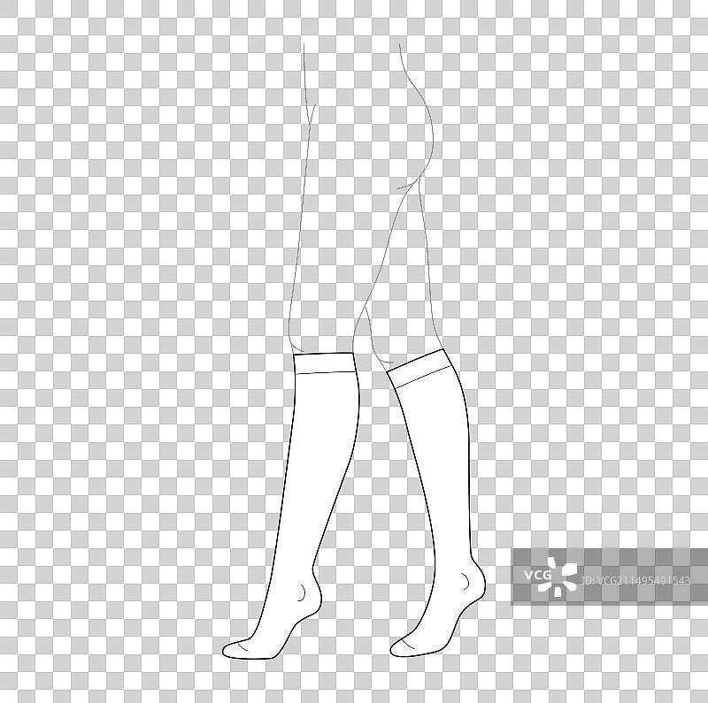 长筒袜时尚图片素材