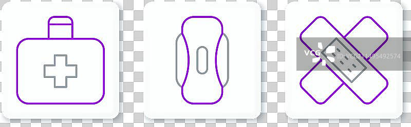 急救医疗用品图标图片素材