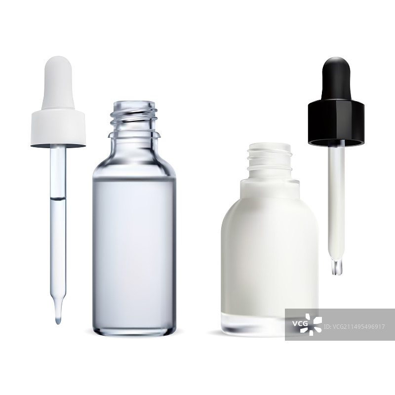 液体化妆品精华瓶精油图片素材