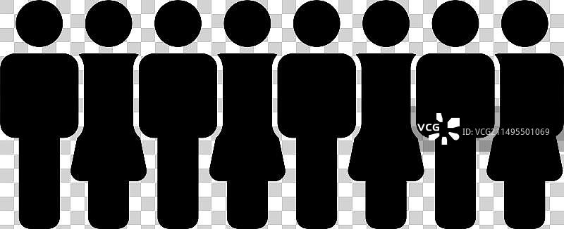 男女人群图标图片素材