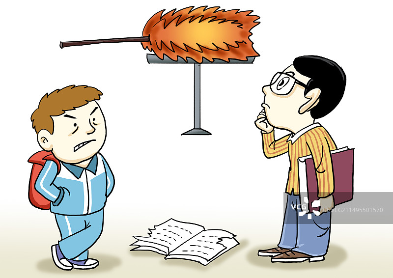 面对问题学生教师如何使用教育惩戒图片素材