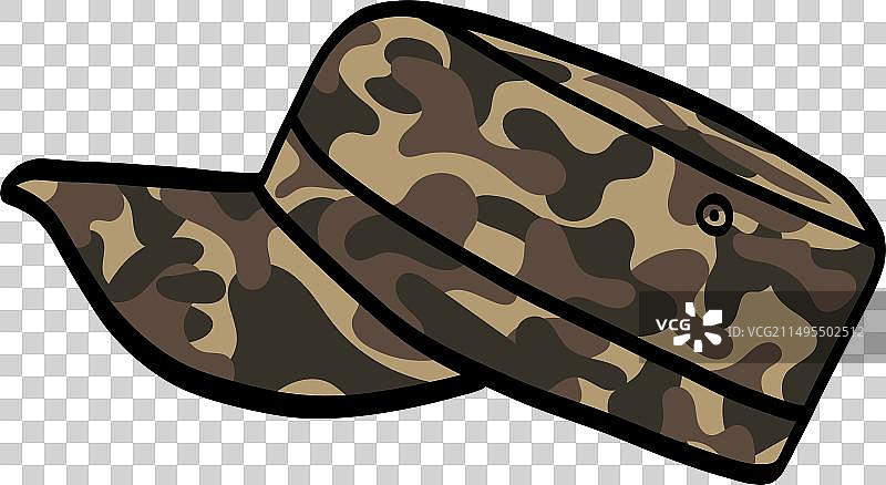 军用帽子迷彩伪装帽图片素材