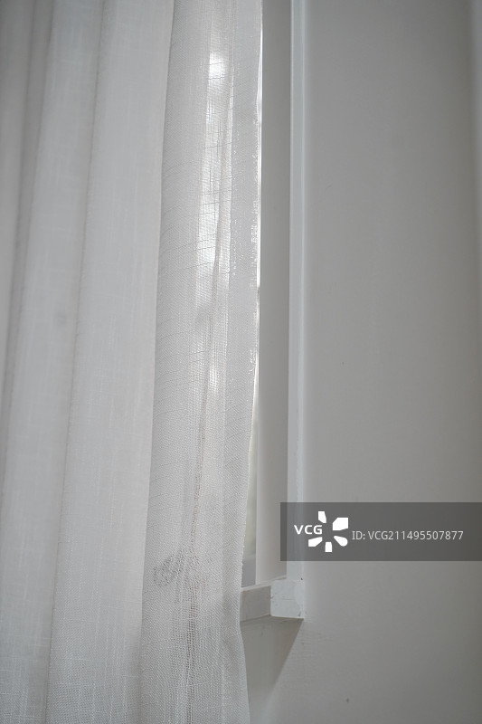 窗帘光影图片素材