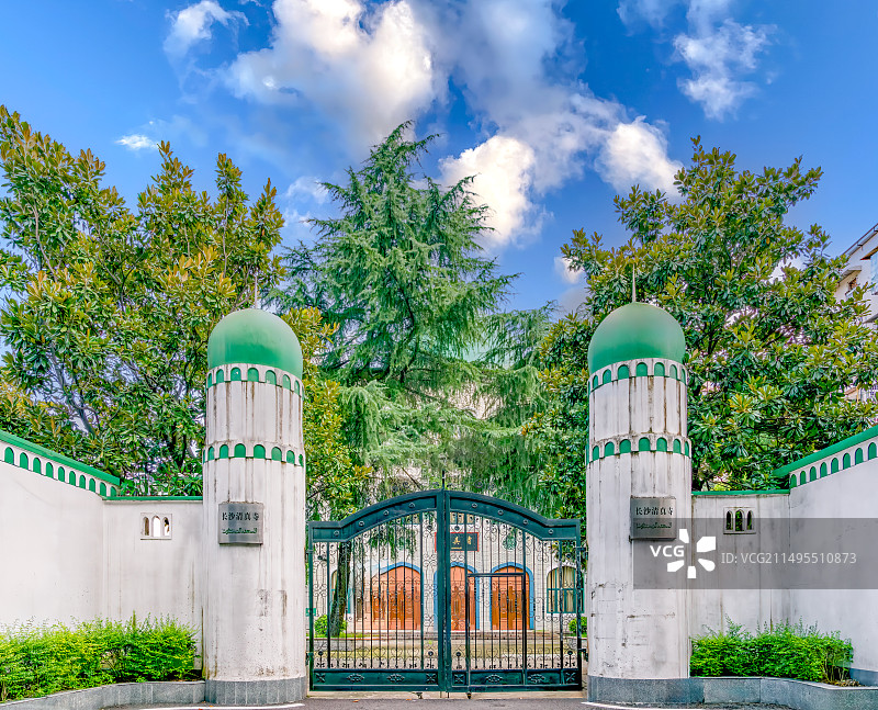 长沙清真寺,穆斯林文化,建筑图片素材
