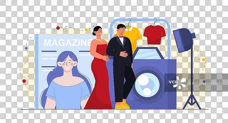 超级男模和女模图片素材