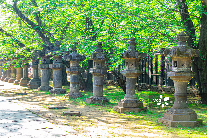 日本东京上野东照宫图片素材
