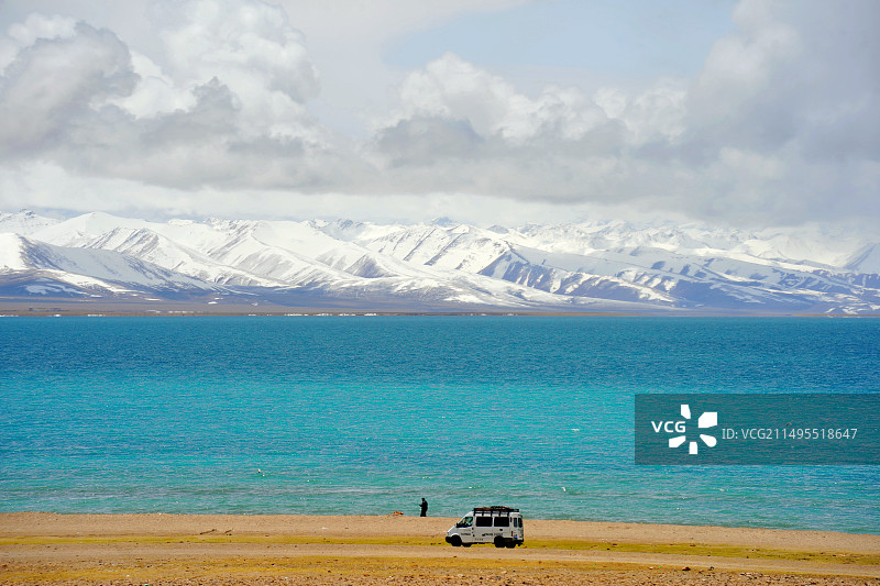 西藏圣湖纳木措图片素材