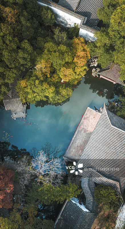 苏州园林同里退思园图片素材