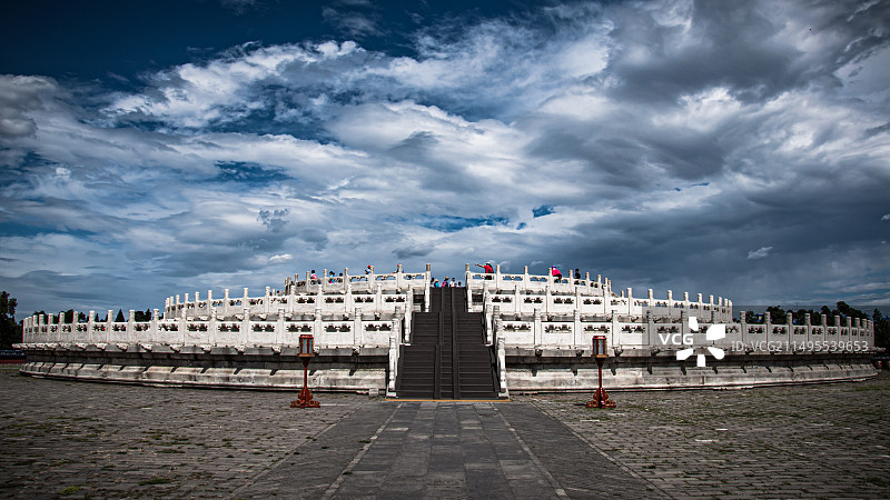 北京天坛圜丘图片素材