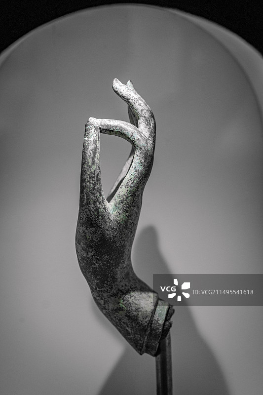 青铜手图片素材