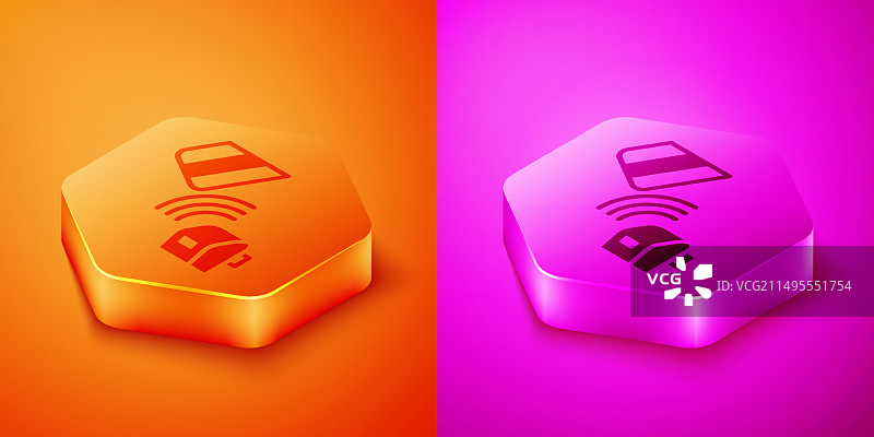 2.5D POS机刷卡图标图片素材