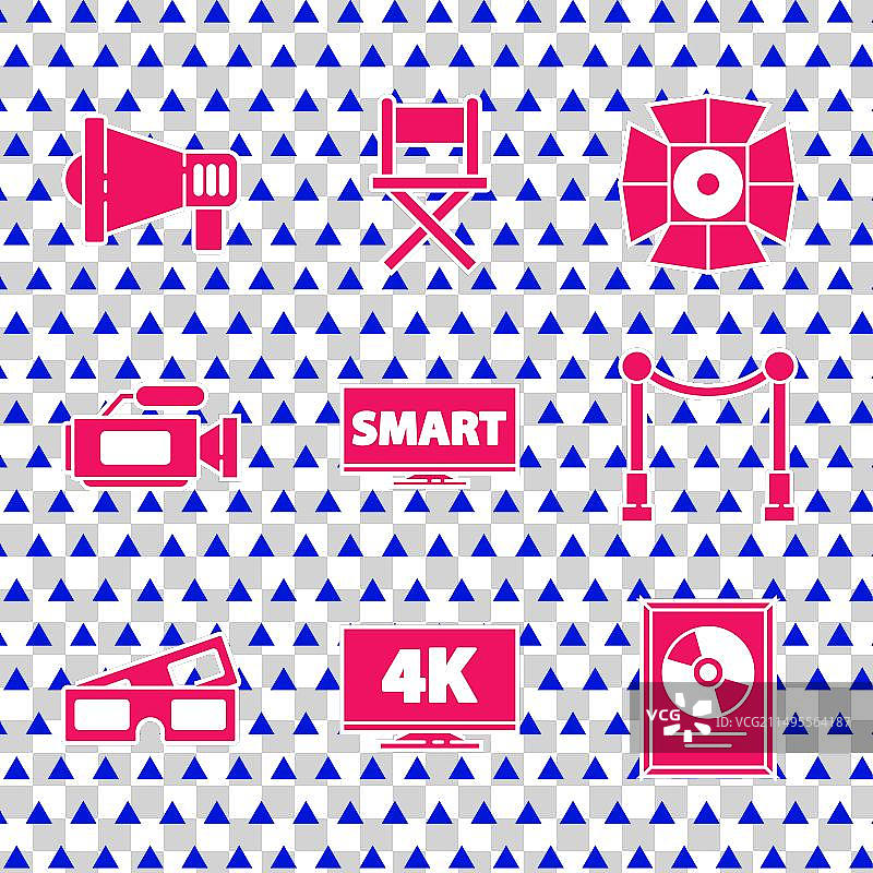 智能4K电视光盘套装图片素材