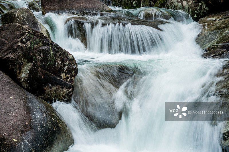 江西卧龙谷风光图片素材