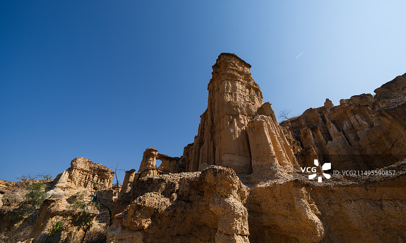 云南元谋土林风景图片素材