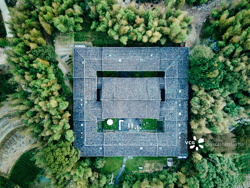 福州市永泰县白云乡北山村“北山寨”图片素材