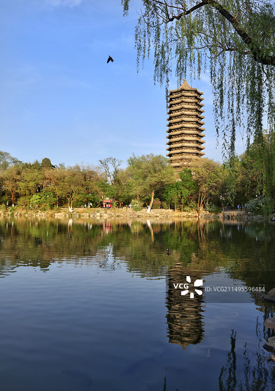 博雅塔图片素材