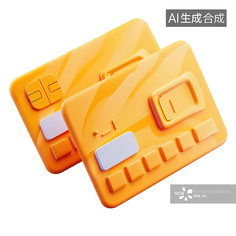 【AI数字艺术】白色背景上黄色玩具的特写镜头图片素材