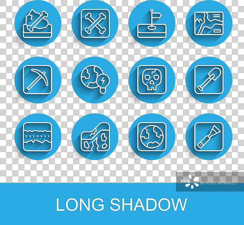 土层地质断层图片素材