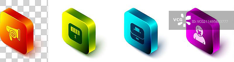 2.5D和平监狱门投票箱套装图片素材