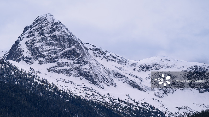 美国西雅图北瀑布国家公园山川图片素材