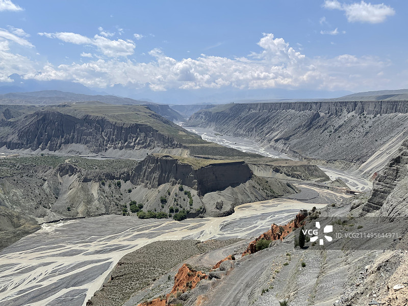 独山子大峡谷图片素材