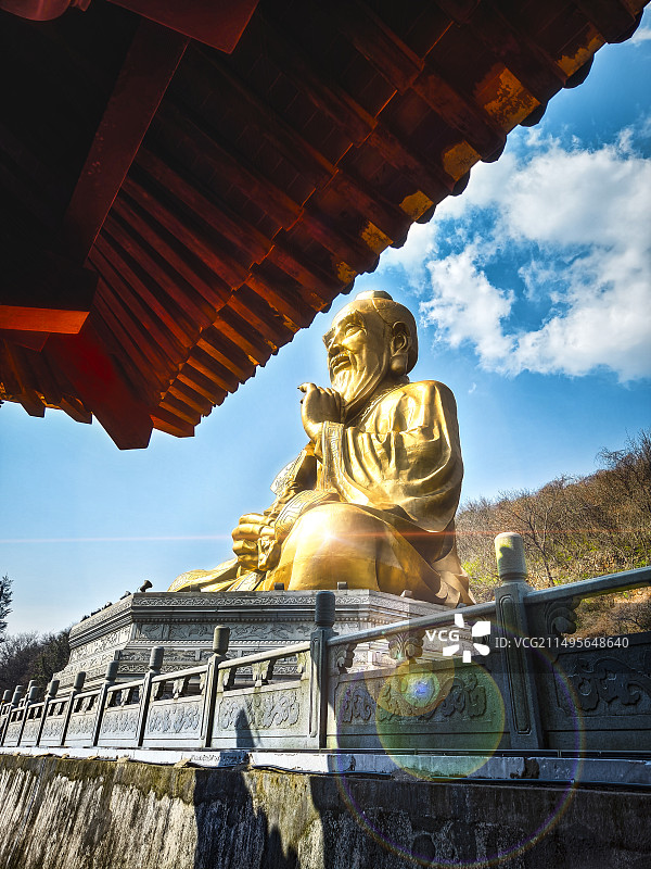 茅山景区老子像图片素材