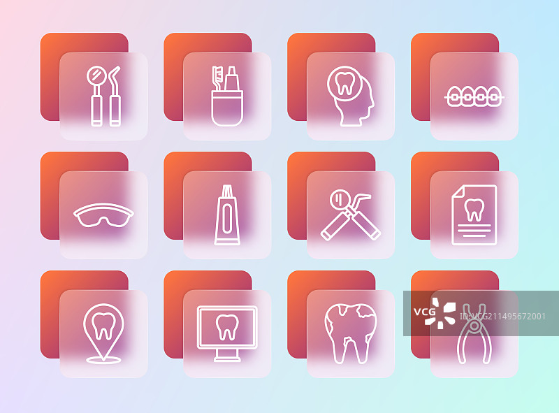 牙齿正畸在线牙科护理图片素材