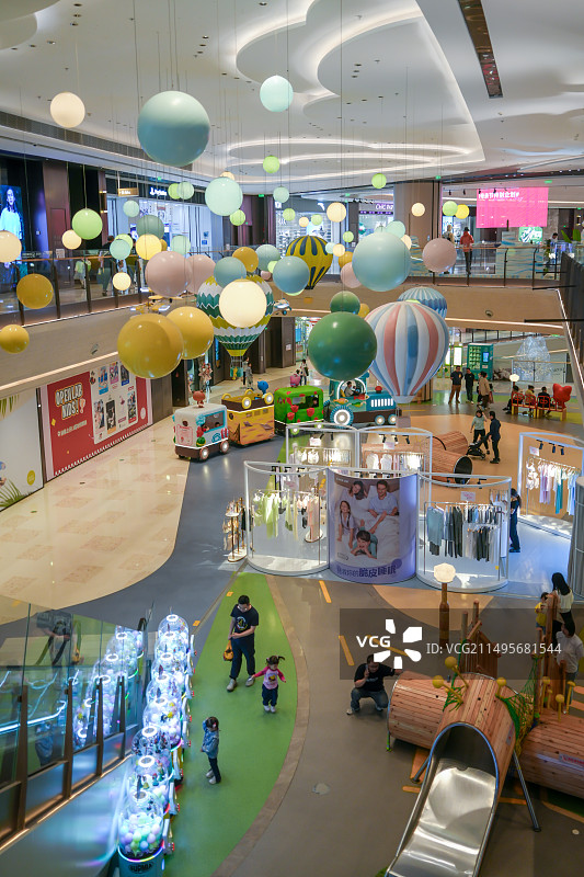 商场一角图片素材