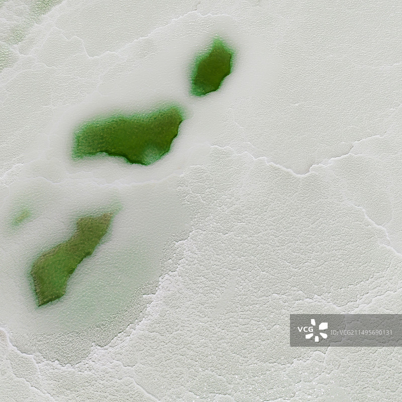 青海茫崖翡翠湖图片素材