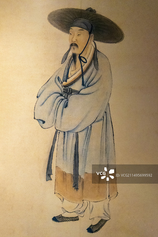 北京国家典籍博物馆：陆游—南宋爱国诗人，一生与茶相伴。他创作茶诗300余首，居中国历代诗人之冠图片素材