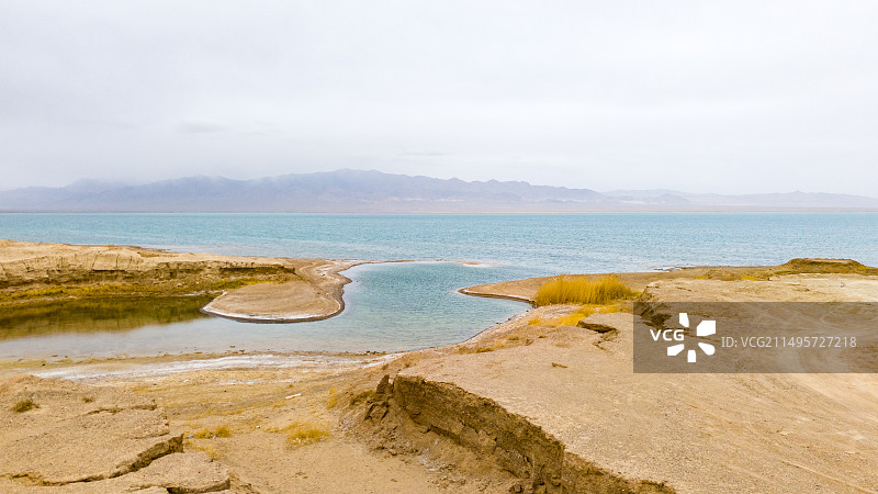 小柴旦湖图片素材
