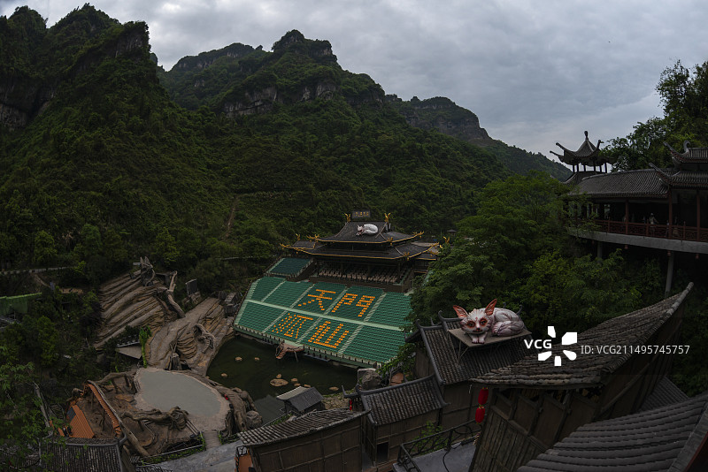 天门狐仙（张家界天门山）图片素材