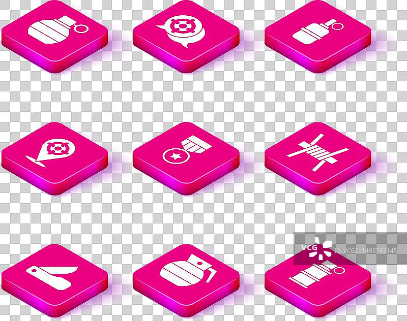 瑞士军刀手榴弹运动靶套装图片素材