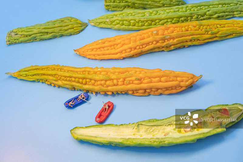 海洋岛屿微缩景观图片素材