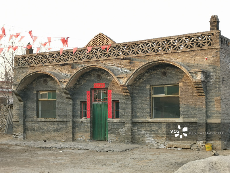 吕梁传统民居建筑图片素材