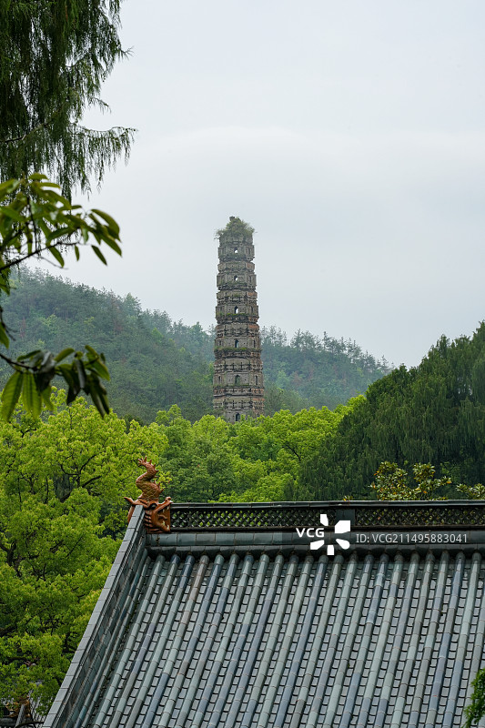 台州国清寺图片素材