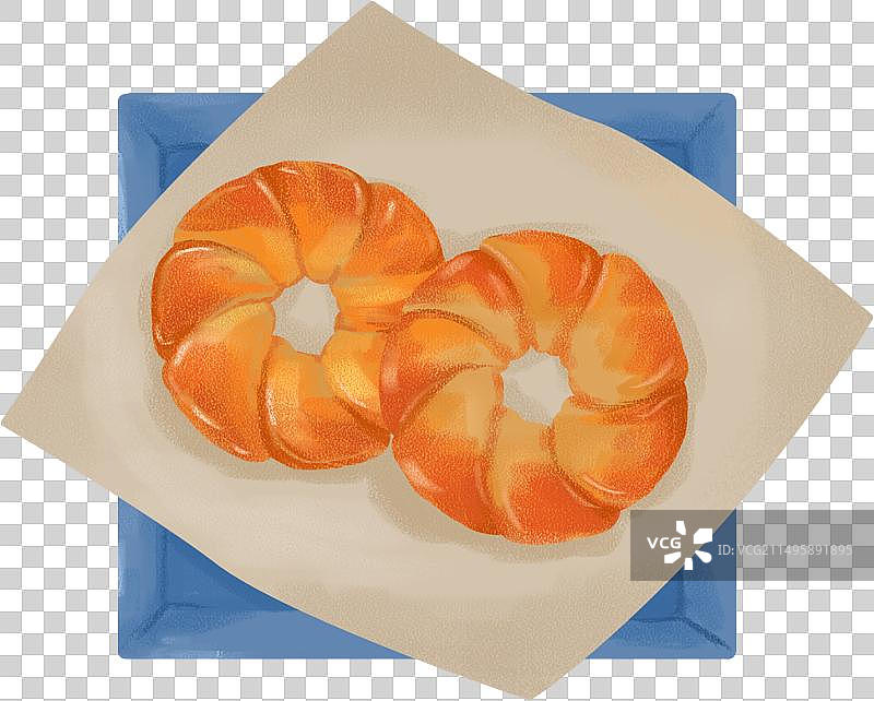 手绘面包丨手绘欧包丨面包插画png图片素材