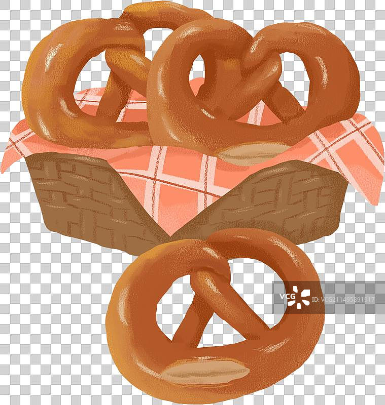 手绘面包丨手绘欧包丨面包插画png图片素材