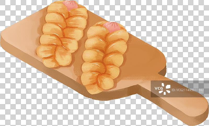 手绘面包丨手绘欧包丨面包插画png图片素材