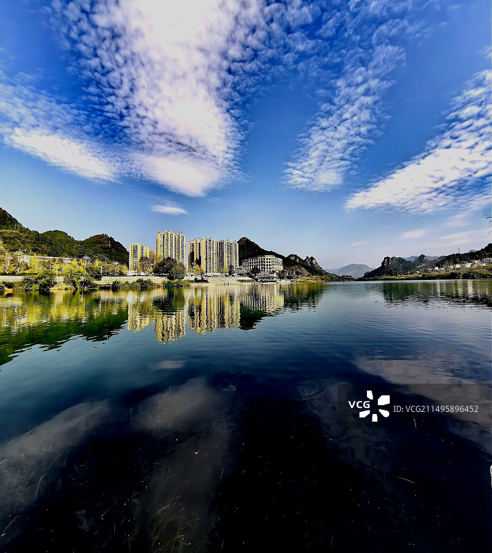 铜仁大明边城水岸图片素材