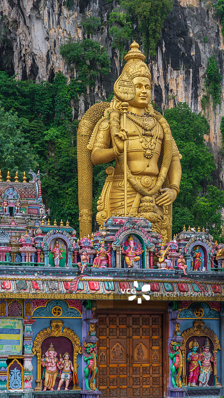 马来西亚吉隆坡著名景点黑风洞图片素材