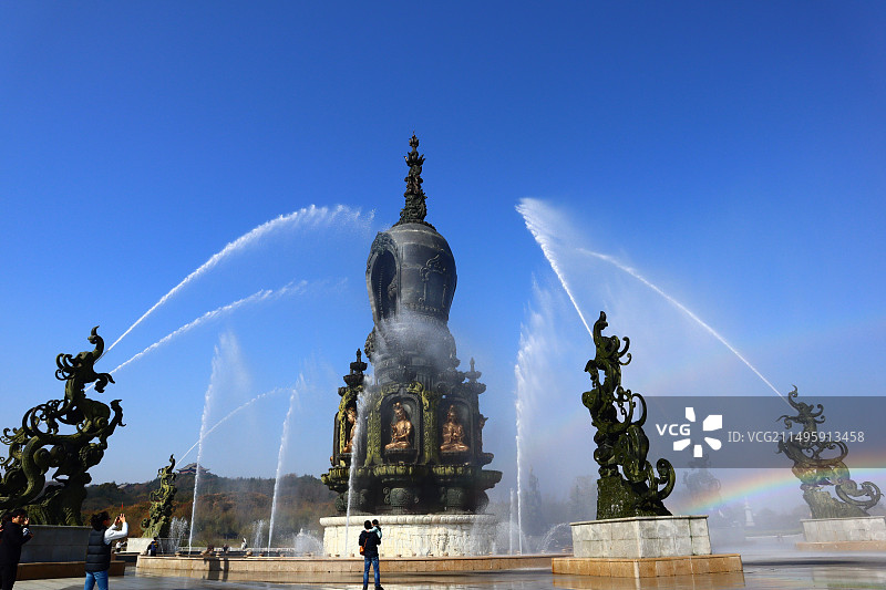 徐州邳州市艾山九龙景区图片素材
