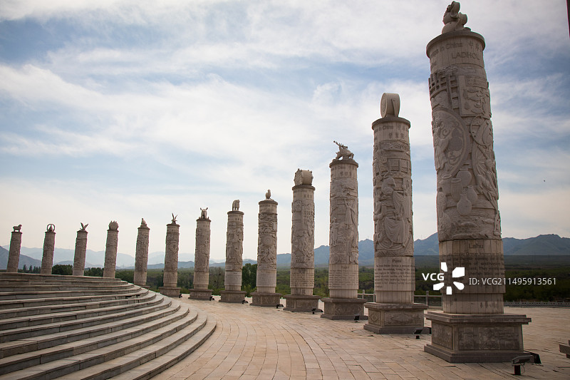 张家口黄帝城遗址文化旅游区图片素材