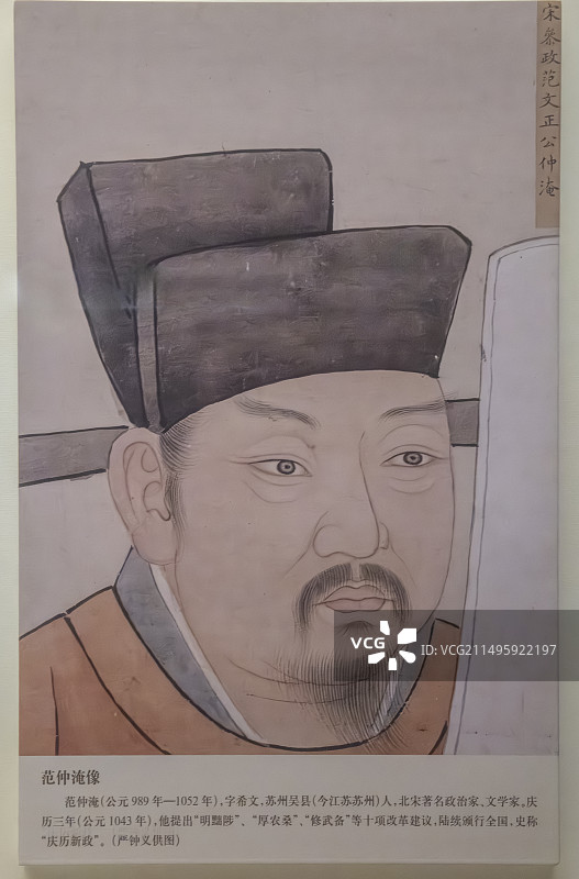 国家博物馆---范仲淹像图片素材