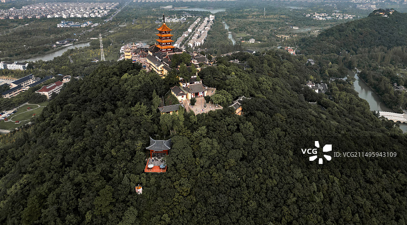 南通狼山支云塔图片素材